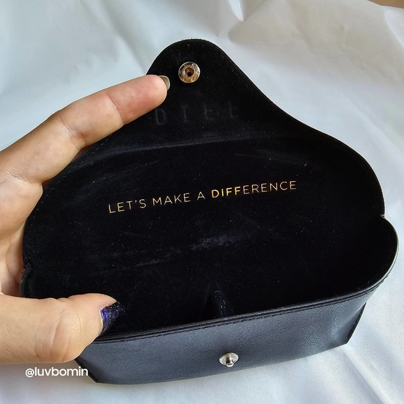 DIFF Bella Oversized Sunglasses Polarized Coral Blue Used With Case CR-BE10P - Picture 12 of 14